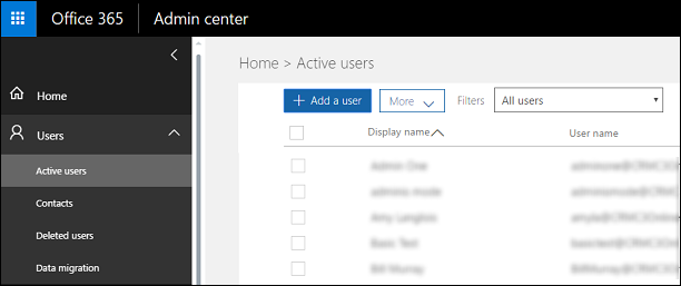 doteasy office 365 add user