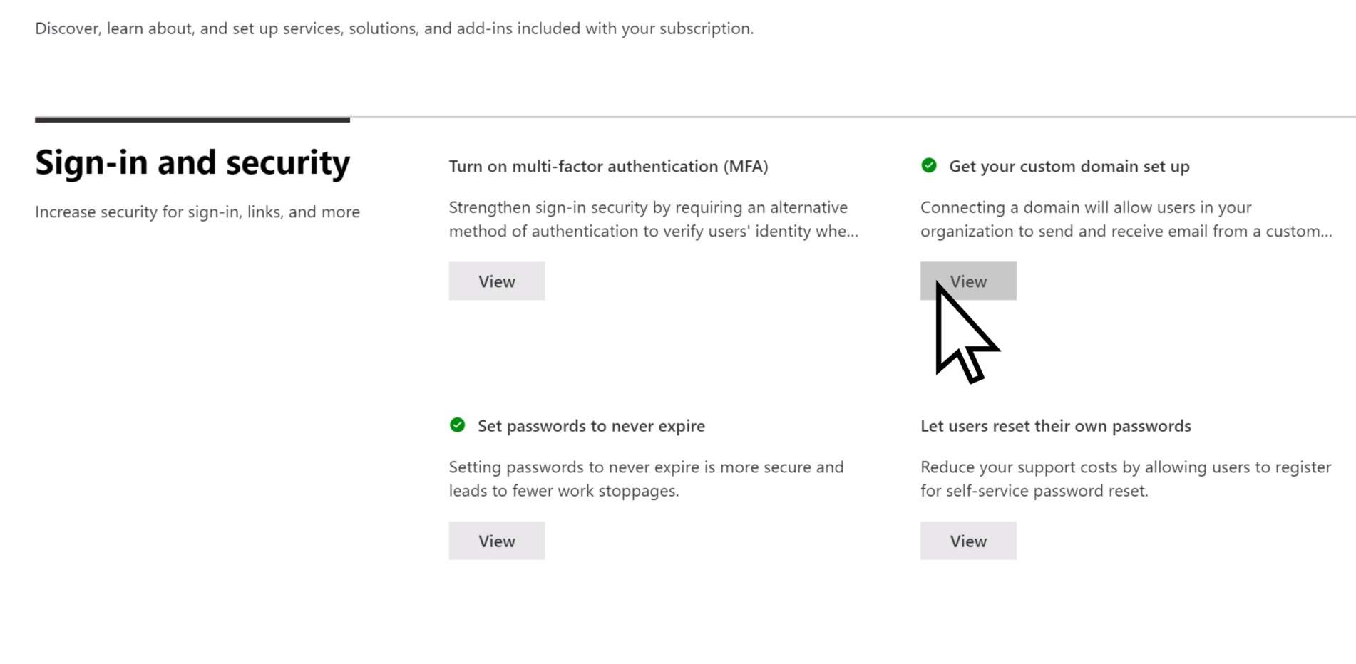 doteasy office 365 sign in and security